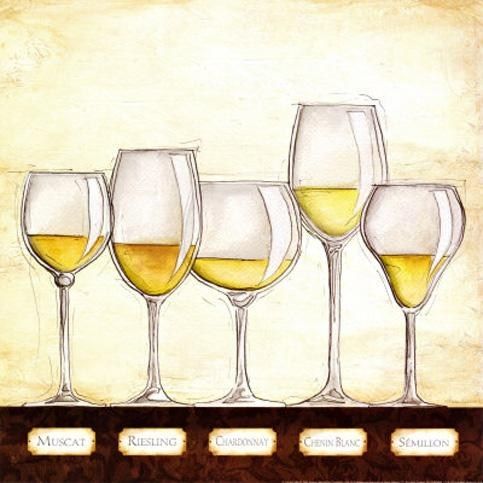 Unknown Artist Les Vins Blancs